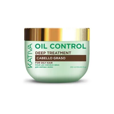 Kativa Oil Control Maska oczyszczająca do włosów 250ml