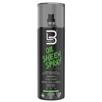 L3VEL3 Oil Sheen Spray Spray nabłyszczający do włosów 383g