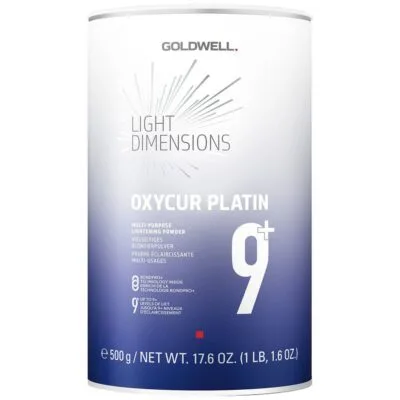 Goldwell LD Oxycur Platin 9+ Rozjaśniacz do włosów 9 tonów 500g