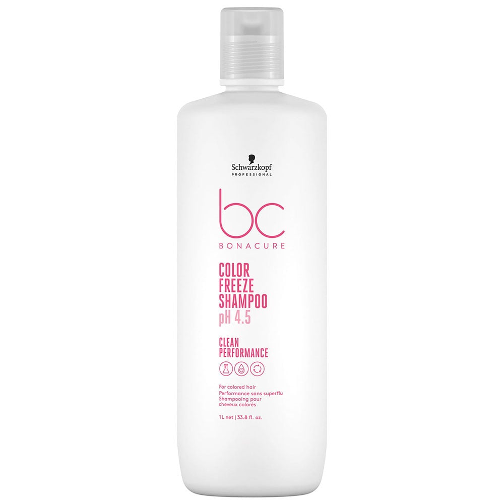 Оттеночный шампунь Schwarzkopf Professional BC Bonacure Color Freeze Silver против желтизны, для седых волос, 1000 мл — фото 2