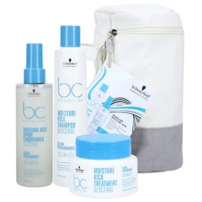 Schwarzkopf BC Moisture Kick Zestaw szampon+odżywka+maska w kosmetyczce