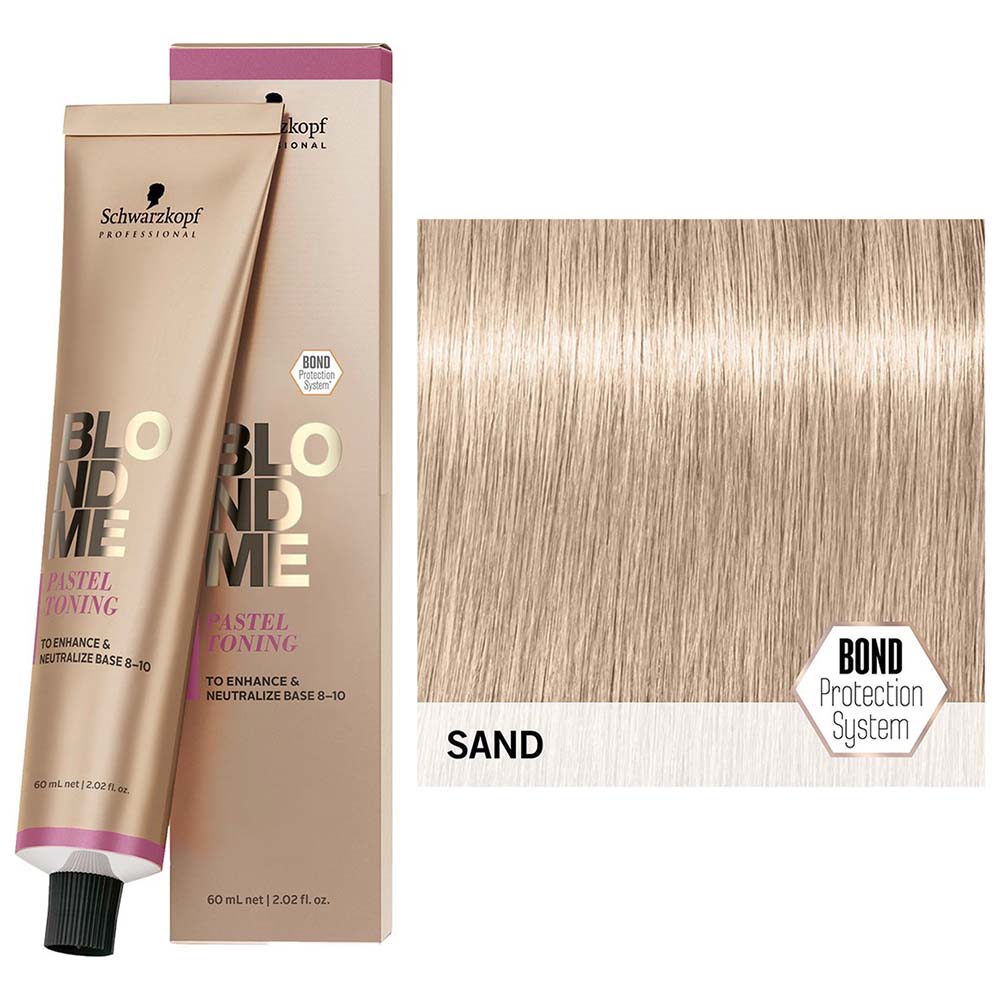 Тонер для волос Schwarzkopf Professional BlondMe Pastel Toning, пастельный, оттенок Steel Blue, 60 мл