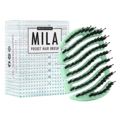 Sister Young Mila Pocket Szczotka do włosów - BV - Fresh Mint