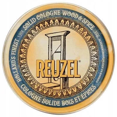 Reuzel Solid Cologne Wood&Spice Balsam odświeżający po goleniu 35g