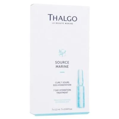 Thalgo Source Marine 7-Day Hydration Treatment 7-dniowa Kuracja nawilżająca do twarzy 7x1.2ml