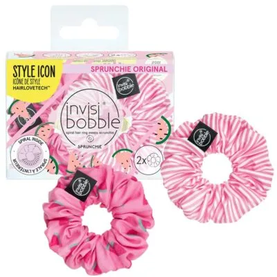 Invisibobble Sprunchie Duo One In A Melon Gumki do włosów 2 szt.