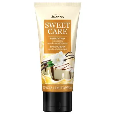 Joanna Sweet Care Krem do rąk sernik waniliowy 50g