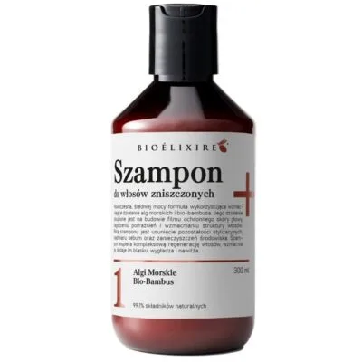 Bioelixire+ Szampon do włosów zniszczonych 300ml