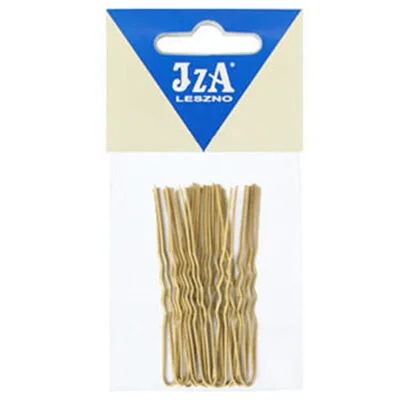 IZA Szpilki do koka karbowane - Złote