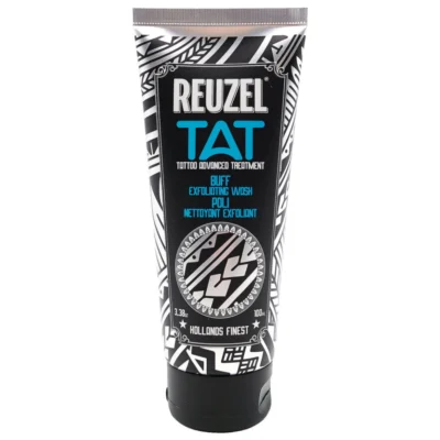 REUZEL TAT Buff Exfoliating Wash peelingujący żel do tatuażu 100ml