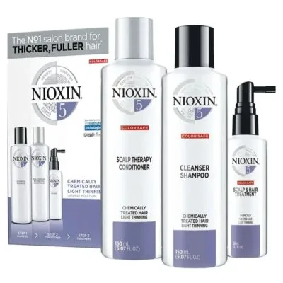Nioxin 5 Zestaw przeciw wypadaniu włosów po zabiegach chemicznych