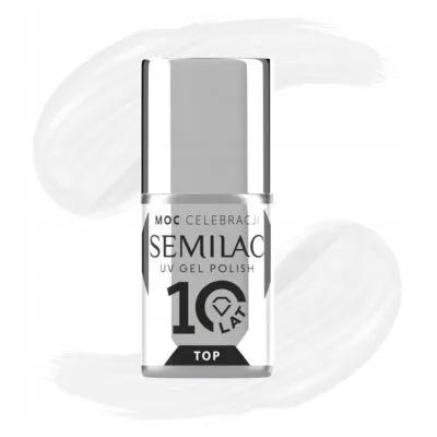 Semilac Top do No Wipe do hybryd, bez przemywania 11ml *Edycja Limitowana*