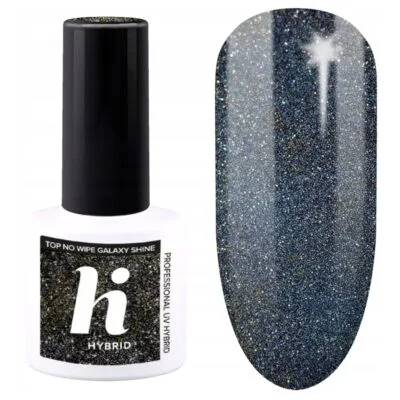 Hi Hybrid Top No Wipe do hybryd, bez przemywania 5ml - Galaxy Shine