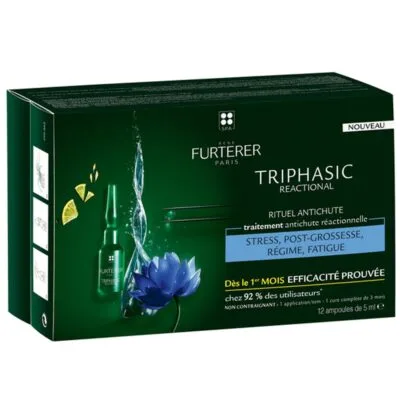 Rene Furterer Triphasic Reactional Kuracja do włosów wypadających 12x5ml