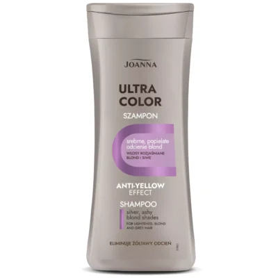 Joanna Ultra Color Szampon odżywiający kolor srebrny/popielaty blond