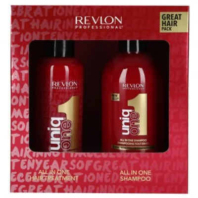 Revlon Uniq One All In One Celebrate Zestaw kuracja + szampon 150+230ml