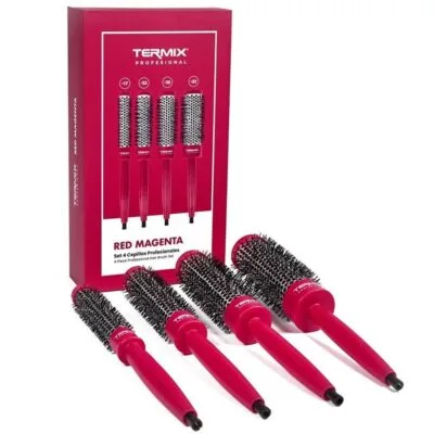 Termix Zestaw szczotek do włosów Red Magenta