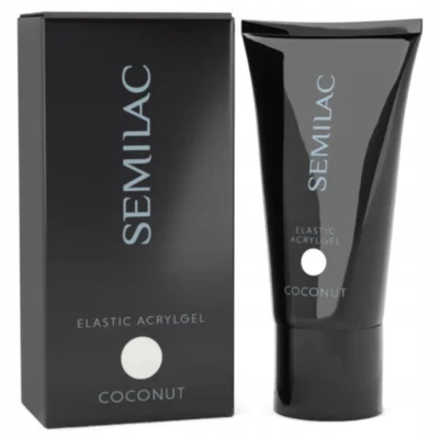 Semilac Elastic Acrylgel Akrylożel do przedłużania paznokci 30g - Coconut