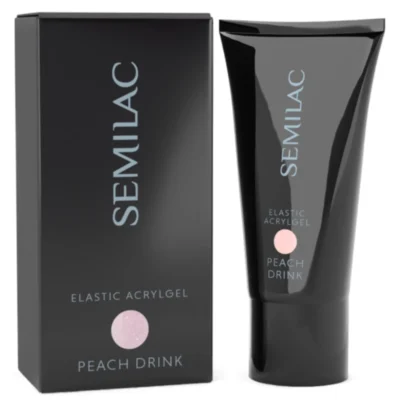 Semilac Elastic Acrylgel Akrylożel do przedłużania paznokci 30g - Peach Drink