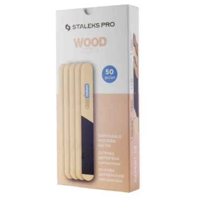 Staleks Pro Expert 20 Baza drewniana do pilników - 50szt.