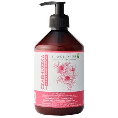 Bioelixire PRO Czarnuszka Maska emolientowa do włosów 500ml