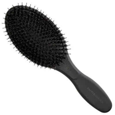 Olivia Garden Expert Care Oval Boar&Nylon Black Label  Szczotka do włosów