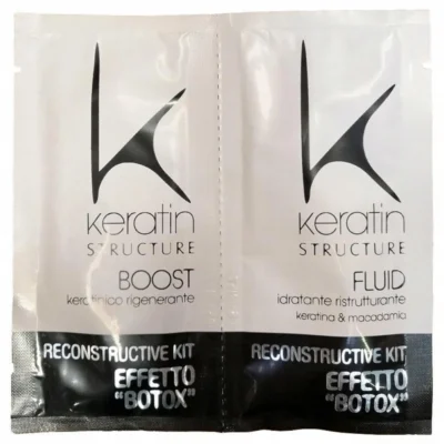 Edelstein Reconstruction Kit Effetto Botox Zestaw do włosów 2x12ml