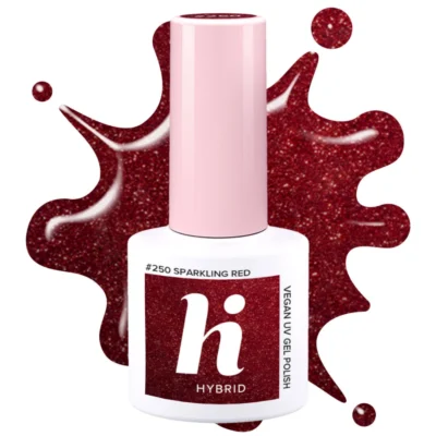 HiHybrid Lakier hybrydowy do paznokci 5ml - #250 Sparkling Red