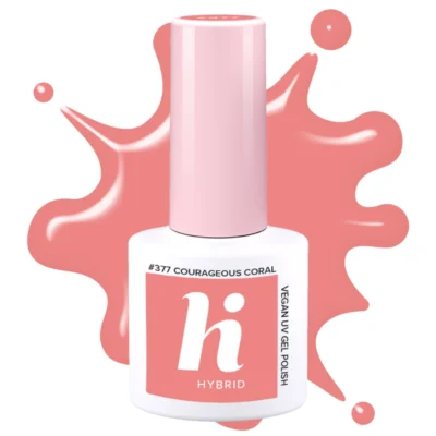 Hi Hybrid Lakier hybrydowy do paznokci 5ml - #377 Courageous Coral