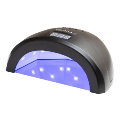 Semilac UV/LED 24W/48 Lampa do hybryd All Black