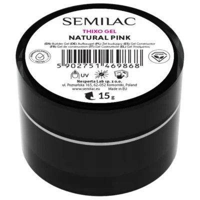 Semilac Thixo Gel Żel Budujący do paznokci 15g - Natural Pink