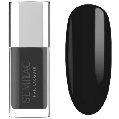 Semilac Nail Lacquer Lakier do paznokci klasyczny 9ml - 109 Classic Black