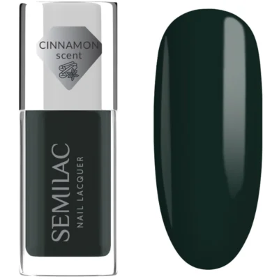 Semilac Nail Lacquer Lakier do paznokci klasyczny 9ml - 114 Bottle Green
