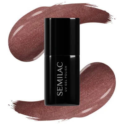 Semilac Lakier do paznokci hybrydowy 7ml - 940 Taupe Gloss