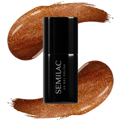 Semilac Lakier do paznokci hybrydowy 7ml - 944 Glazed Cinnamon