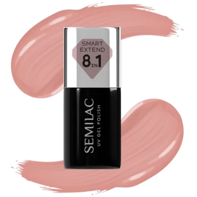 Semilac Smart Extend 8w1 Lakier, baza, top 7ml - 801 Soft Beige