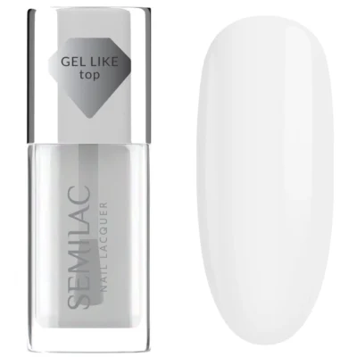 Semilac Gel Like Top do lakierów klasycznych 9ml