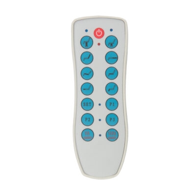 Azzurro 708A Fotel kosmetyczny elektryczny 4 silnikowy, podgrzewany -szary