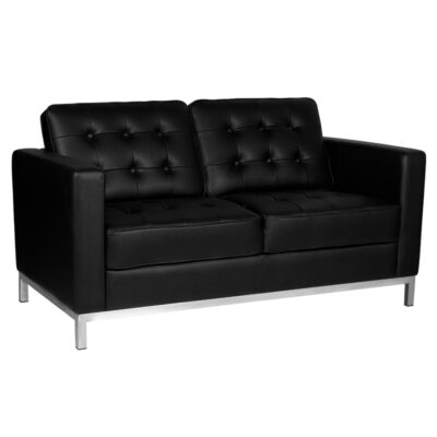 Gabbiano BM18019 Sofa do poczekalni - Czarna
