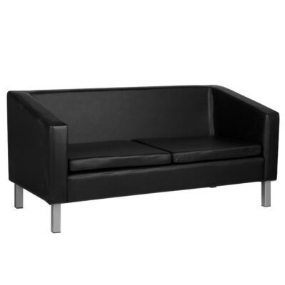 Gabbiano BM18003 Sofa do poczekalni - Czarna