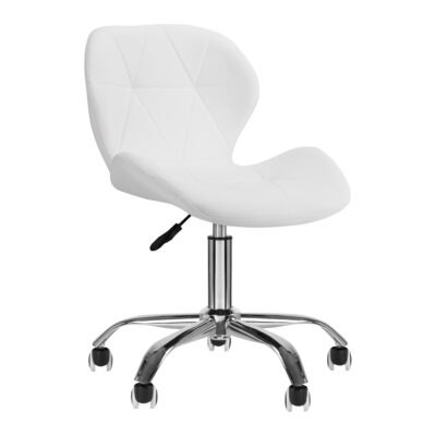 ActiveShop Taboret kosmetyczny QS-06 - Biały