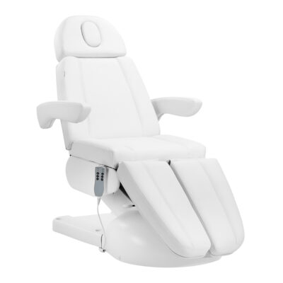 Azzurro Lux 3m Fotel kosmetyczny elektryczny do pedicure - biały