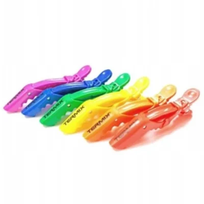 Termix Klipsy do włosów Pride, krokodylki, 6 szt.