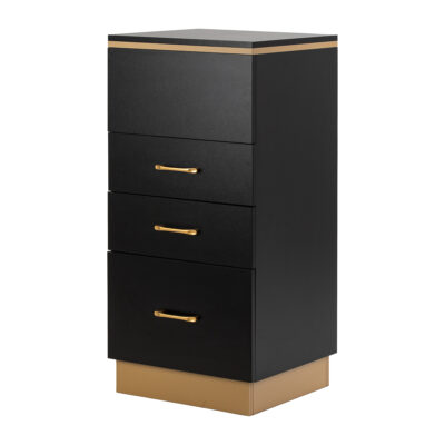 Gabbiano 2027BG Pomocnik fryzjerski - Czarno-Złoty