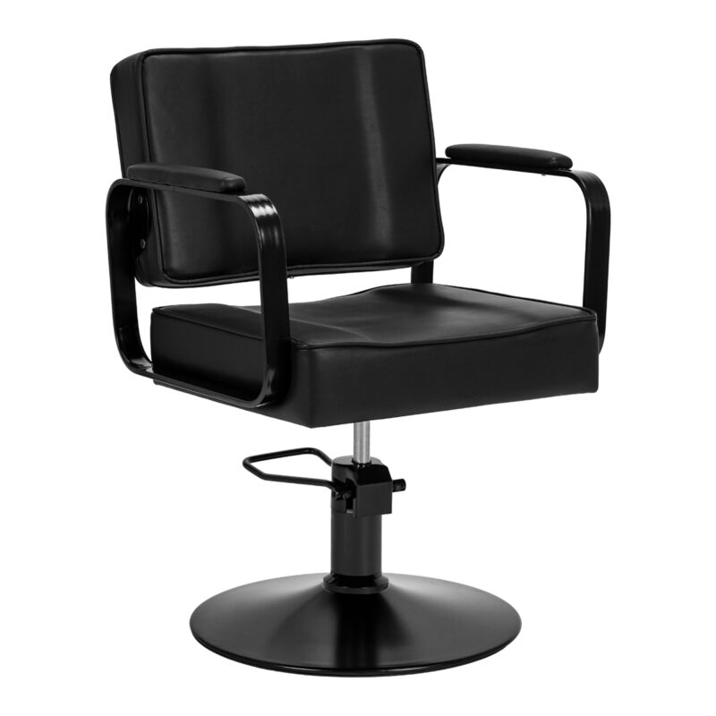 154320_01_1012 Hair System Studio noir Fotel fryzjerski - Czarny