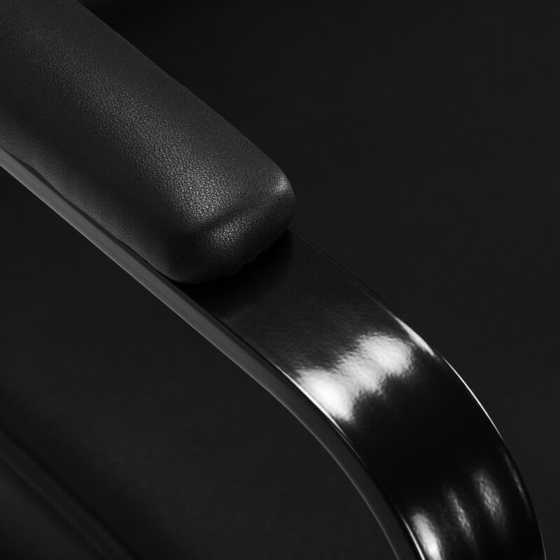 Hair System Studio noir Fotel fryzjerski - Czarny