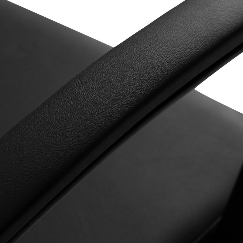 Hair System Edge noir Fotel fryzjerski - Czarny