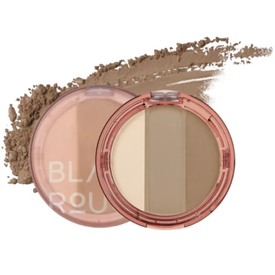 Black Rouge Up And Down Triple Contouring Paletka do konturowania - Classic Mood