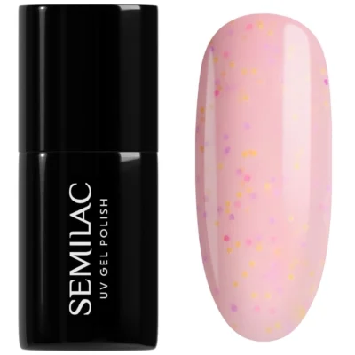 Semilac Lakier do paznokci hybrydowy 7ml - 921 Candy Pink
