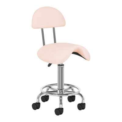 ActiveShop 6001 Taboret kosmetyczny - różowy